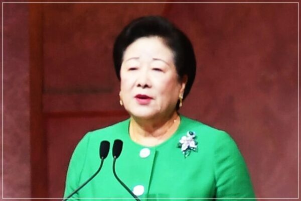 韓鶴子と夫(文鮮明)の子供は14人！結婚は17歳！現在は家庭崩壊？